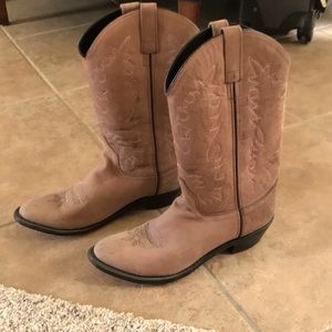 Genuine Leather Cowboy Boots